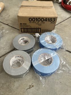 Masking Duck Tape Grey/Blue 