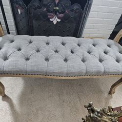 American Drew Tufted Bench 