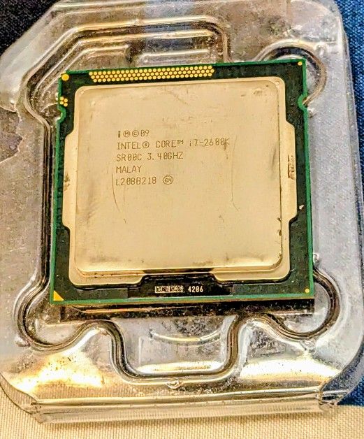 Intel Core i7 2600k Quad Core CPU with Hyperthreading  - For Gaming PC