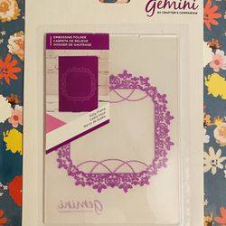 5x7 Holly Frame Embossing Folder
