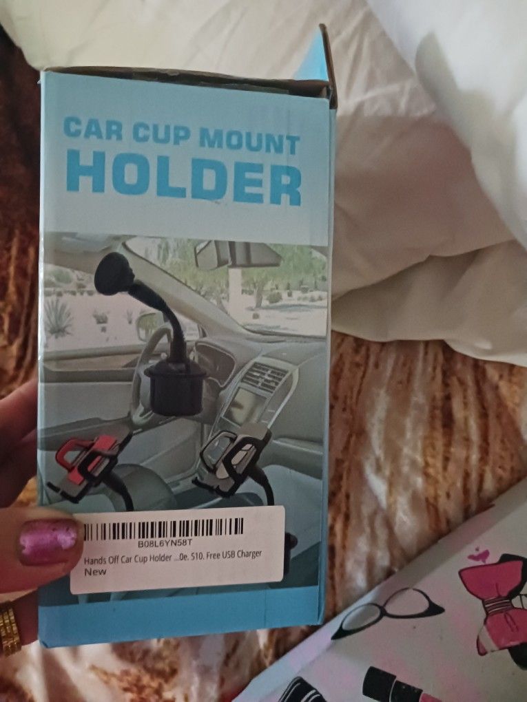 New In Box Cup Holder Phone 5 Firm Look My Post Alot Item