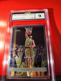 1997-98 Topps Chrome Shaquille O’Neal HOF #109 UCG MINT 9