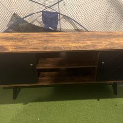 Entertainment Stand + Rolling Cart