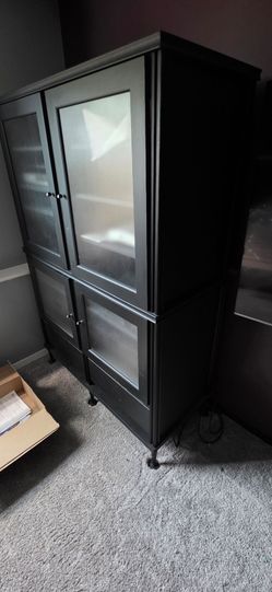 Entertainment system cabinet.