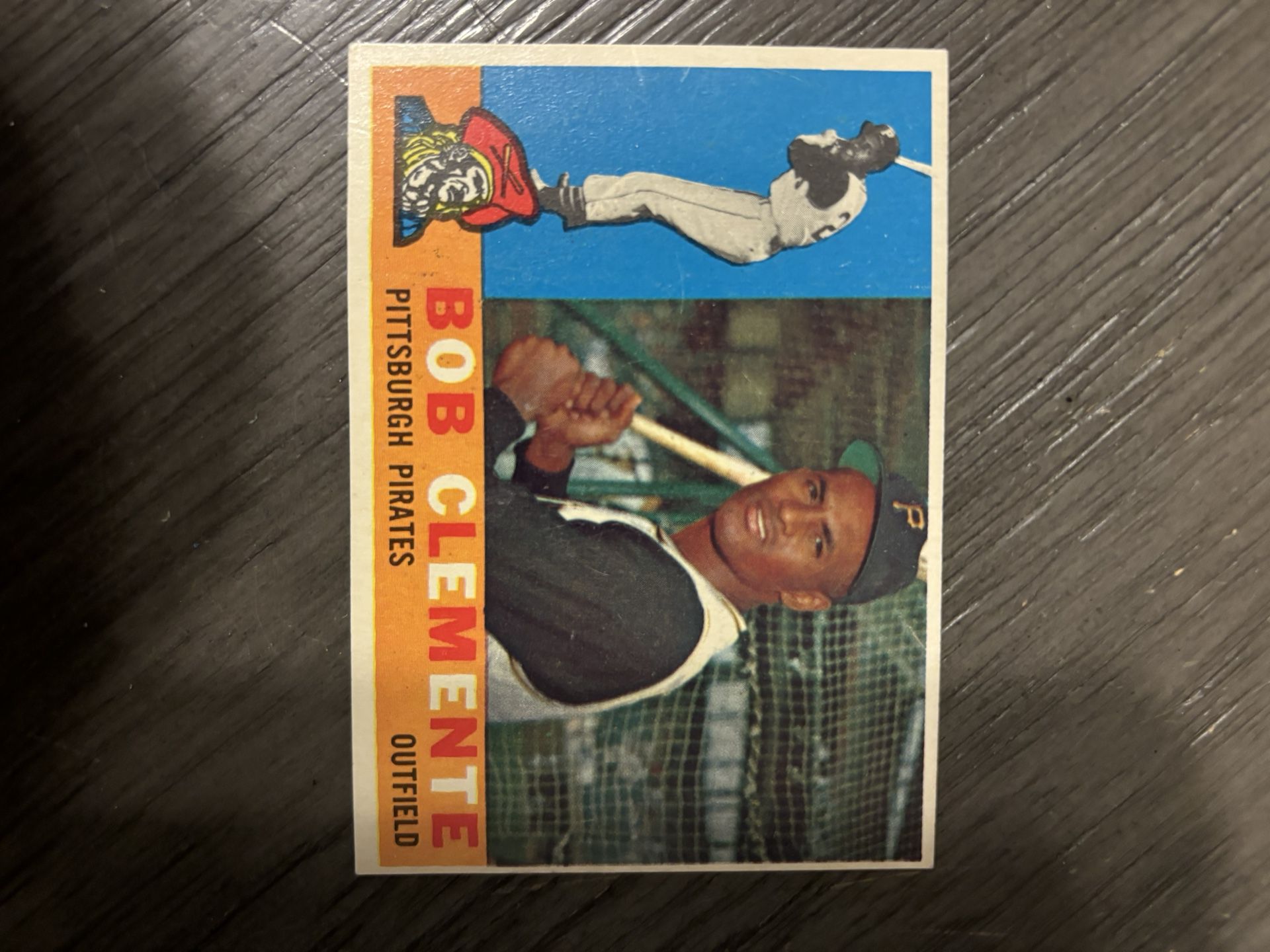 Roberto Clemente 1960 Topps Baseball Card Near Mint 