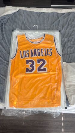 Signed Magic Johnson Jersey