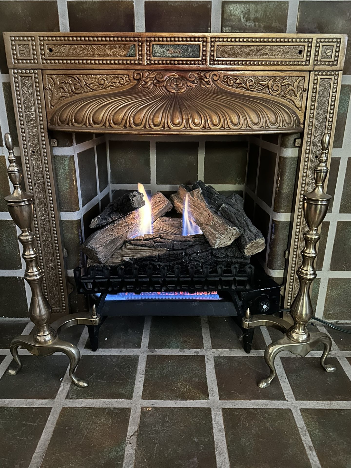 Natural Gas Fireplace