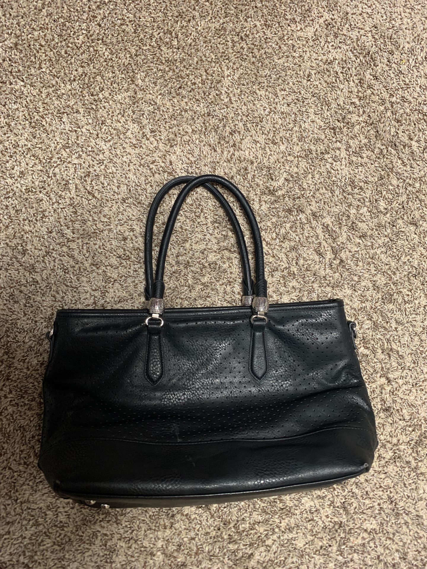Black large purse