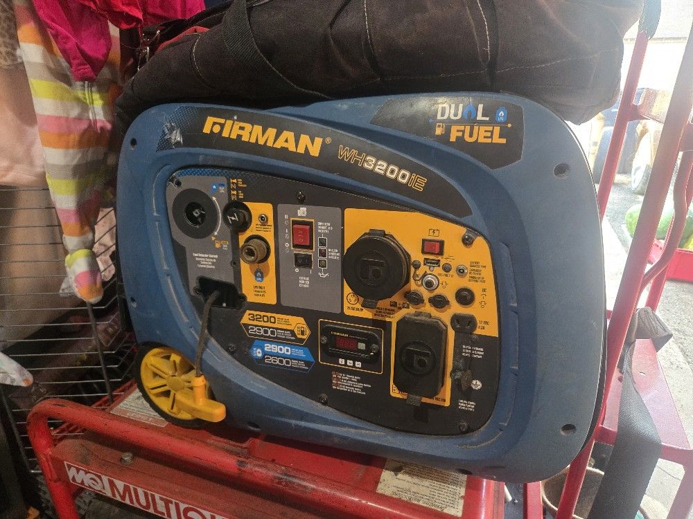 Dual Fuel Inverter Generator Model-WH3200E