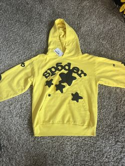 Yellow Sp5der Hoodie