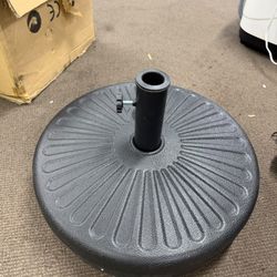 Plastic Patio Umbrella Base Stand,