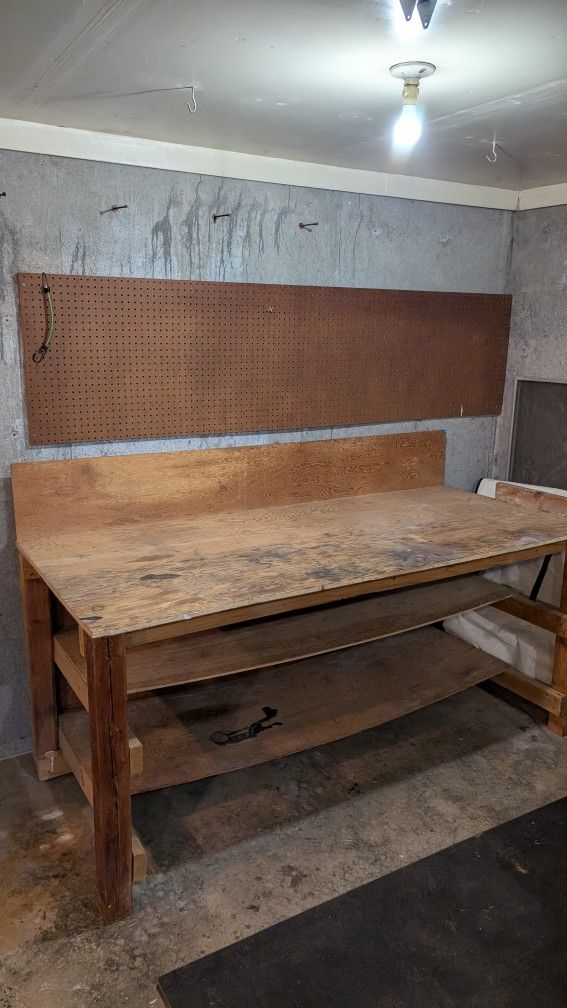Wood Workbench