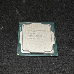 Intel Core i7-8700 8th Gen CPU - 6 Cores / 12 Threads - Like New