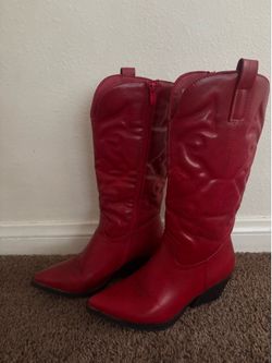 Red boots