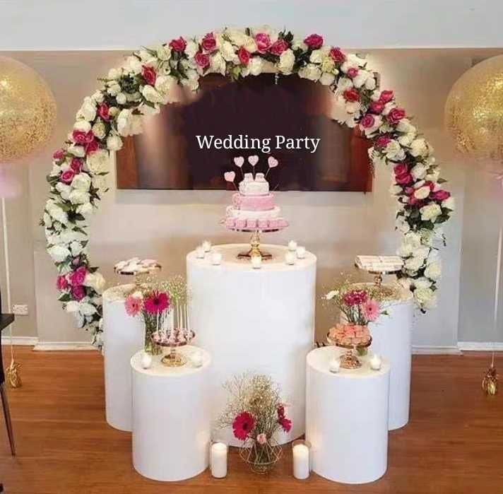 Pillar table for parties