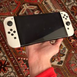 Nintendo Switch OLED console With Dock And Case