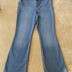 Womens SPANX Flare Jeans 