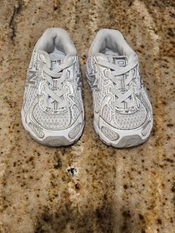New Balance Toddler Sneakers White Silver