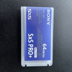 Sony SxS PRO+ 64 GB SBP-64E New In Open Box