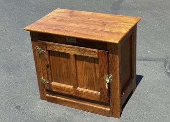 White Clad Nightstand 