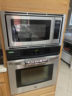 Oven And Microwave Combo