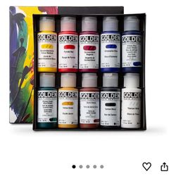 golden fluid acrylic paint 