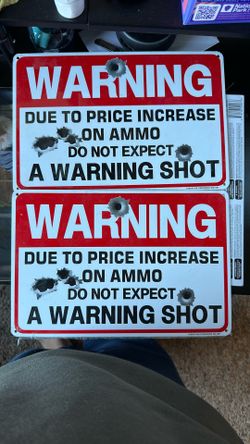Warning Signs (2 Two Of Them)