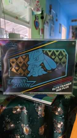Pokemon Center Crown Zenith Etb