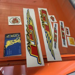 Gt bmx decals hotsell