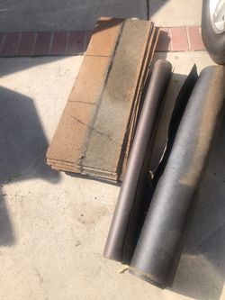 Roof Shingles and Roofing Felt Rolls