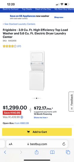 Frigidaire Washer And Dryer 