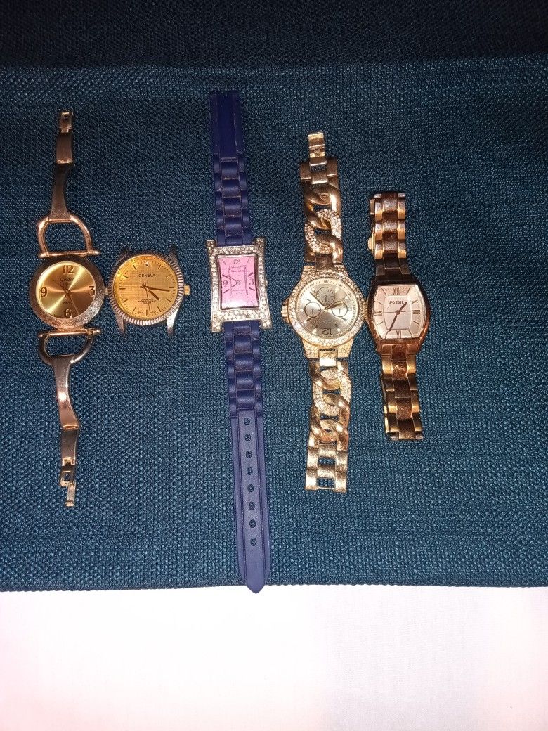JEWELRY (COSTUME), WATCHES
