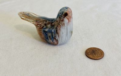 vintage glass bird miniature Thumbnail