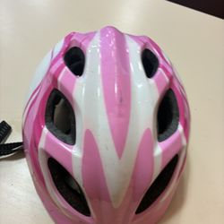 Airwalk Pink and White Bike Helmet