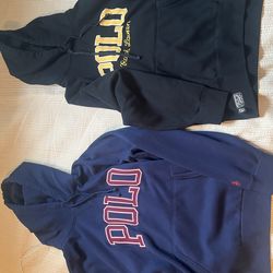 Men’s Polo hoodies sz  XL