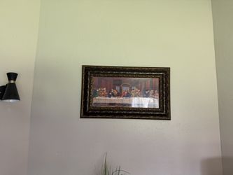 The Last Supper Framed Wall Art