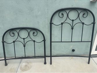 Cute wrought iron bed frame
