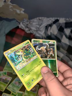 Pokemon Cards - Grass Types, Fighting/Ground Types, A Few Holographics