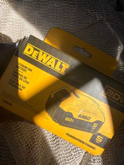 Dewalt batterie