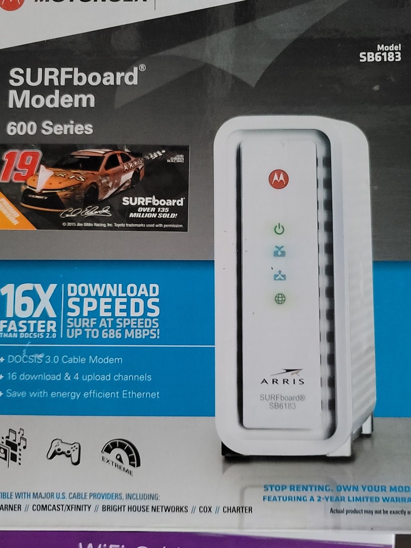 Motorola SB6183 cable modem