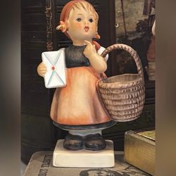 Original Vintage Porcelain Goebel Hummel Meditation Figurine W. Germany MARKED