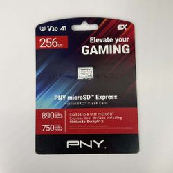 NEW - PNY 256GB MicroSD Express Card