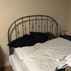 Queen Bed Frame With Mattress