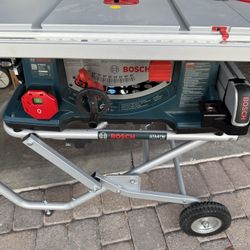 Bosch 10” Table Saw W/Stand