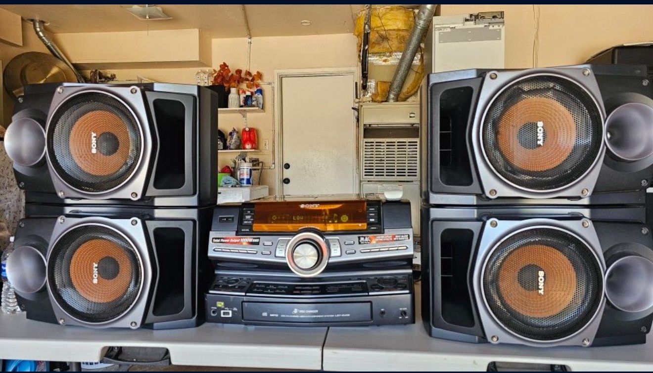 Sony LBT-ZUX9 Loud Bass 1000 Whatts Home Stereo