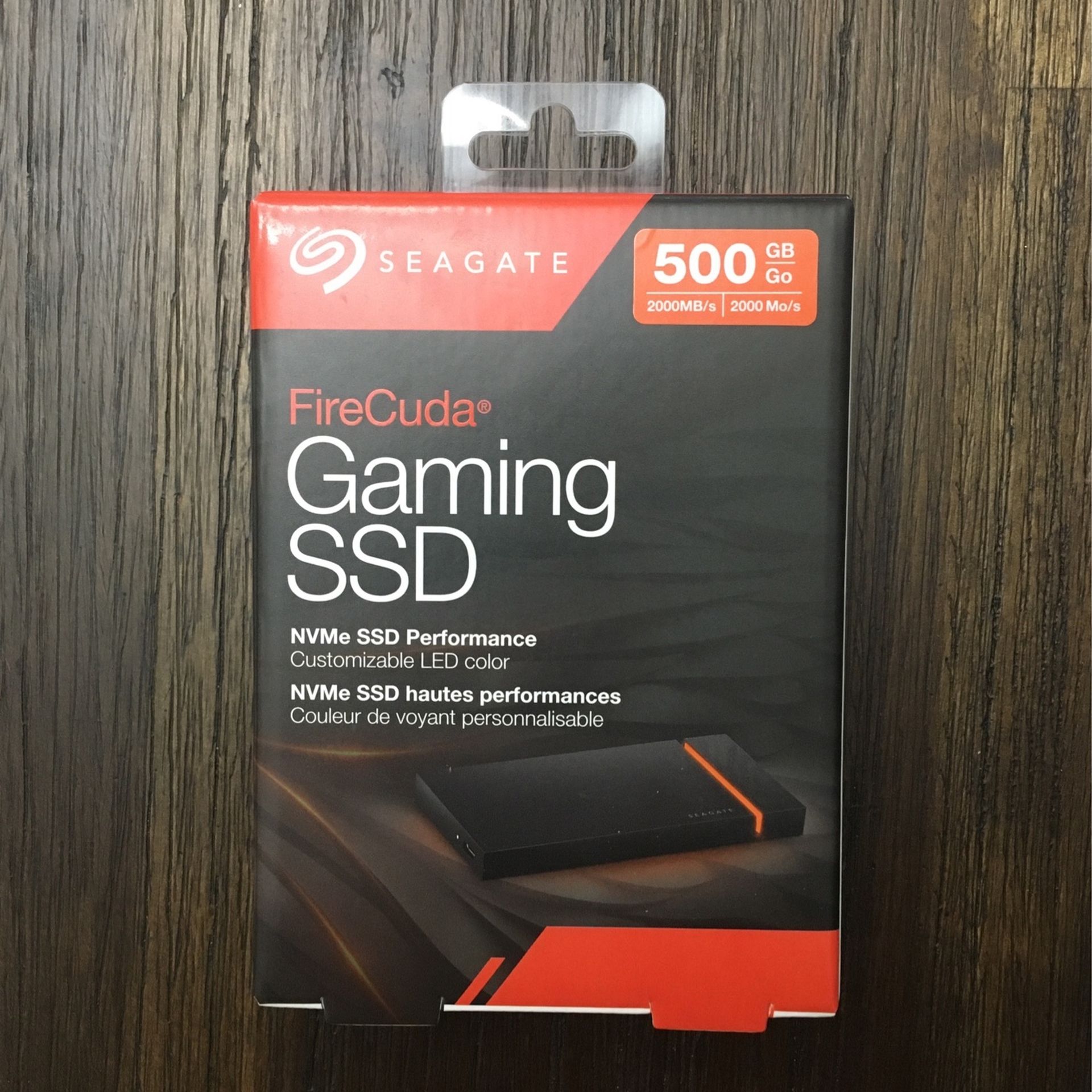 SeaGate FireCuda Gaming SSD 500GB