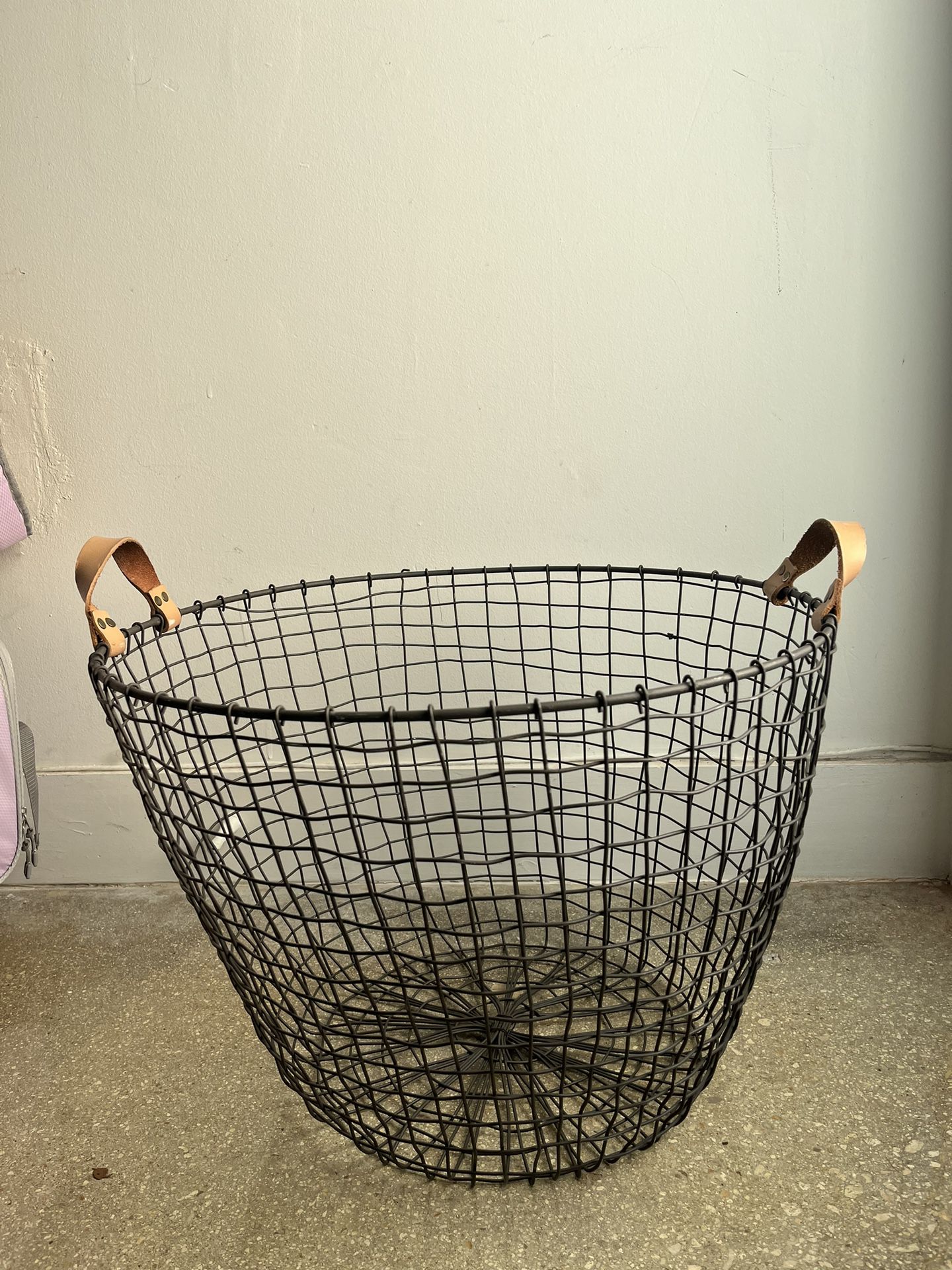 Metal Storage Basket 