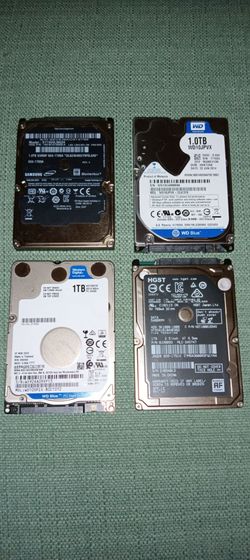 1TB 2.5 Inch SATA Laptop Hard Drive