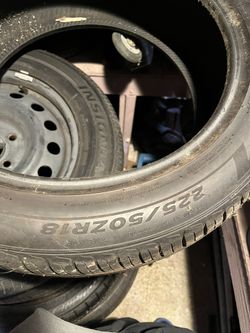 tire 225/50R18 used but good no leaks