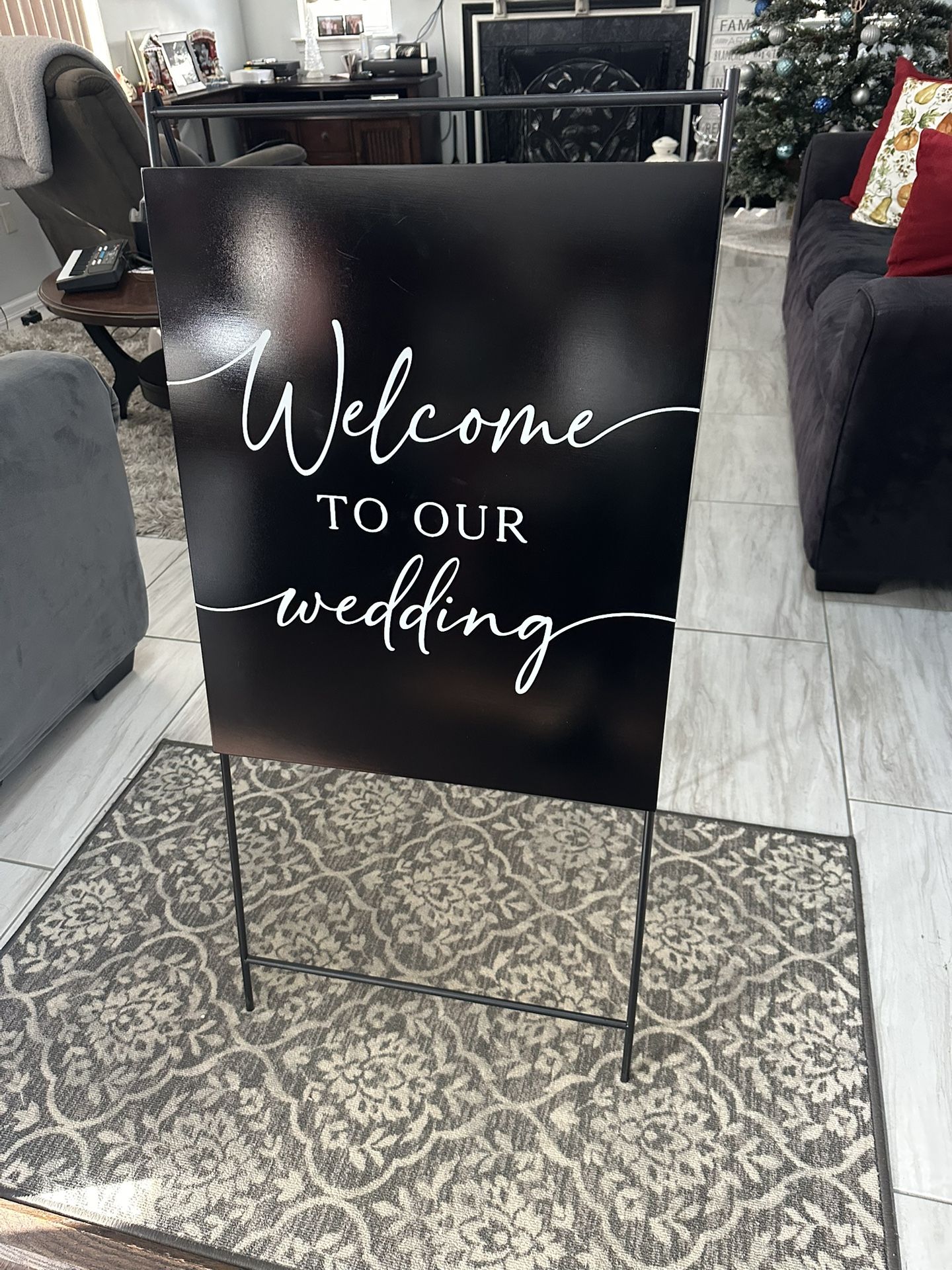 Wedding Welcoming Stand